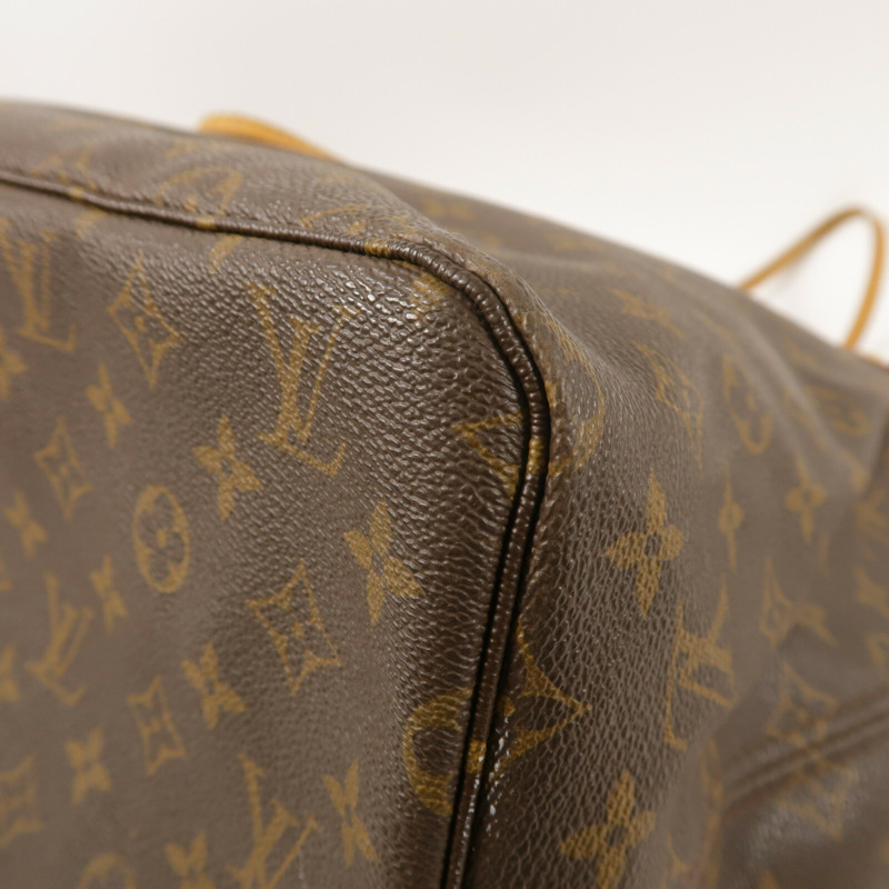 LOUIS VUITTON Monogram Neverfull GM Tote Bag金扣肩背袋-9