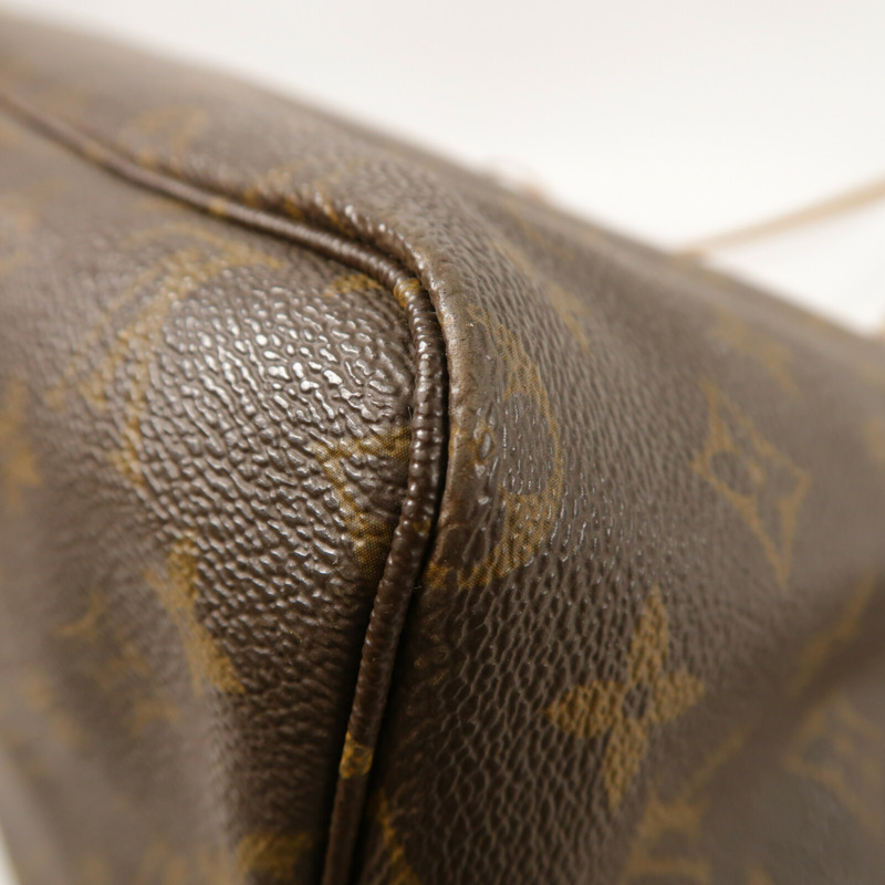 LOUIS VUITTON Monogram Neverfull GM Tote Bag金扣肩背袋-11