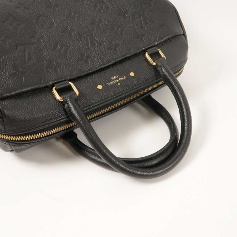 LOUIS VUITTON Monogram Empreinte Speedy Bandouliere 25金扣手挽肩背兩用袋-8