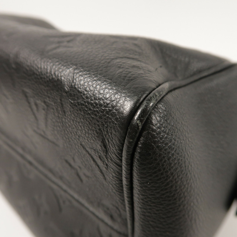 LOUIS VUITTON Monogram Empreinte Speedy Bandouliere 25金扣手挽肩背兩用袋-12
