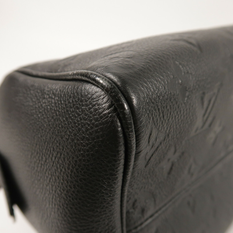 LOUIS VUITTON Monogram Empreinte Speedy Bandouliere 25金扣手挽肩背兩用袋-13