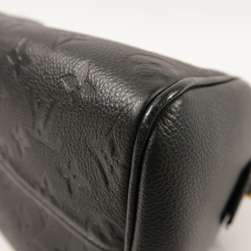 LOUIS VUITTON Monogram Empreinte Speedy Bandouliere 25金扣手挽肩背兩用袋-14