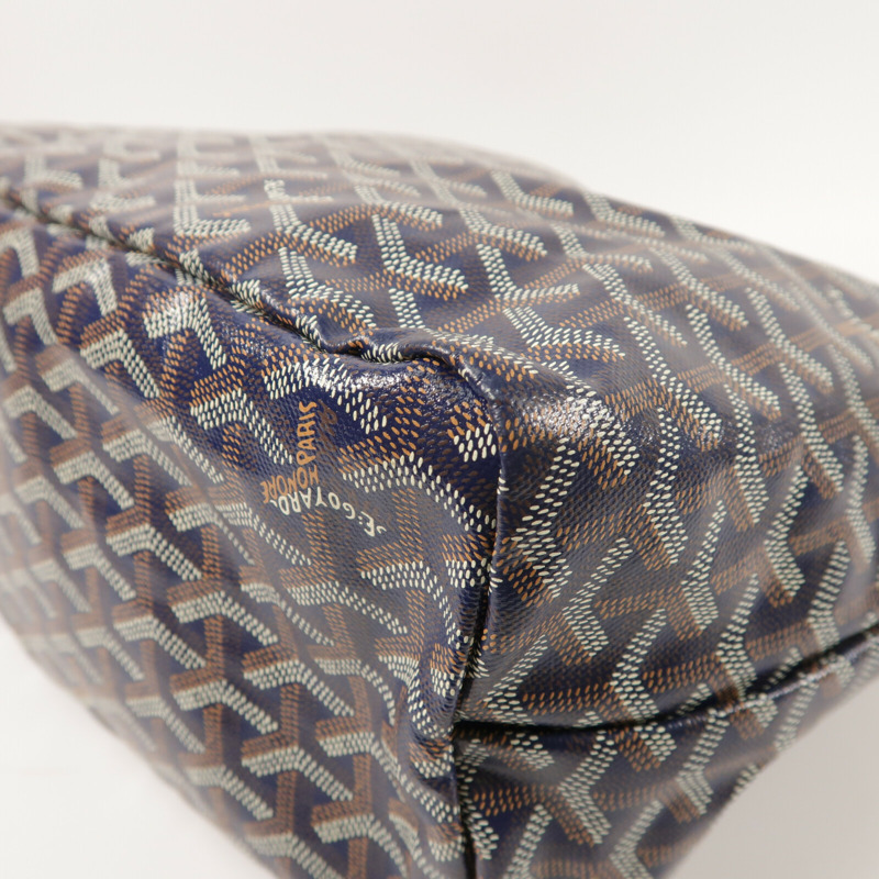 GOYARD 塗層帆布Saint Louis PM手挽袋-10