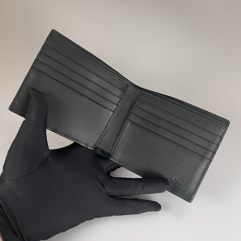 FENDI 7M0169 老花對開短夾-2