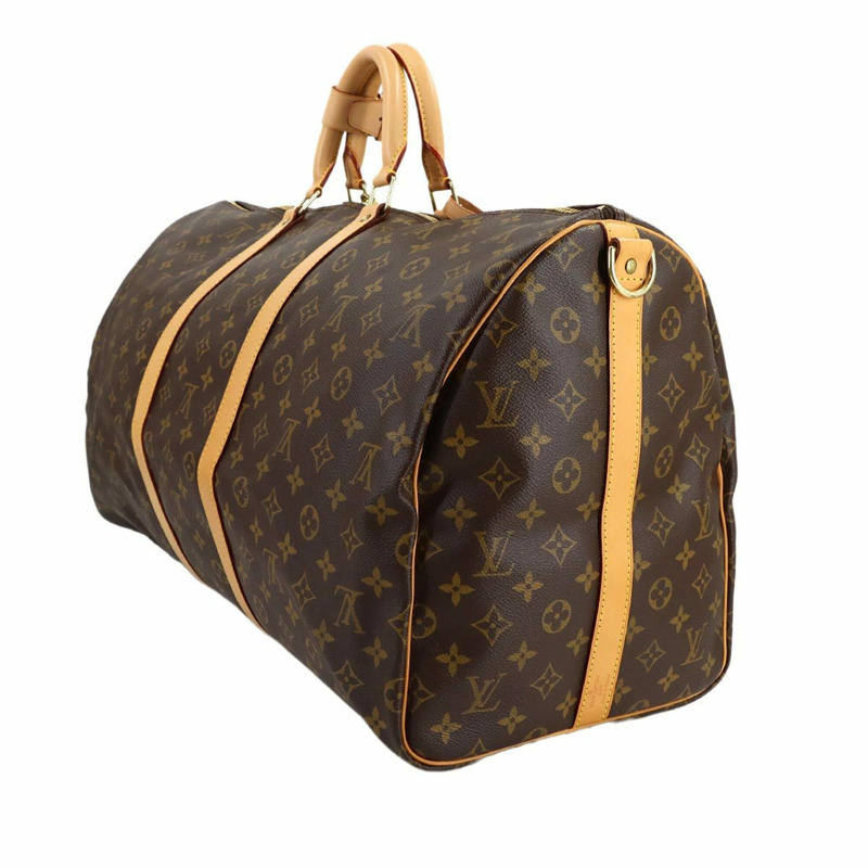 路易威登 Monogram Keepall Bandouliere 55 兩用波士頓單肩手提包 M41414-3