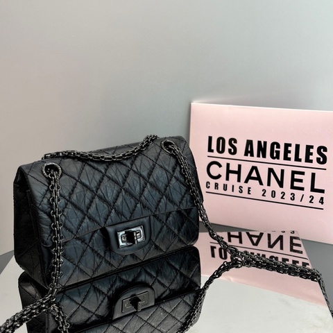 Chanel香奈儿 限量 So Black 2.55链条包