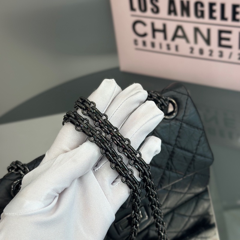 Chanel香奈儿 限量 So Black 2.55链条包-1