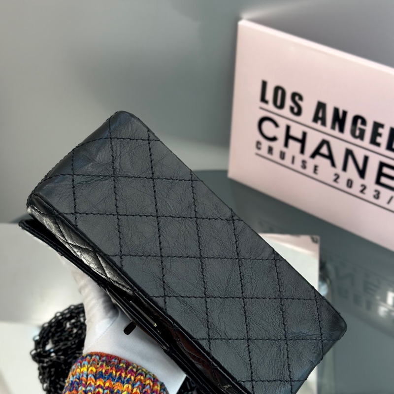 Chanel香奈儿 限量 So Black 2.55链条包-4