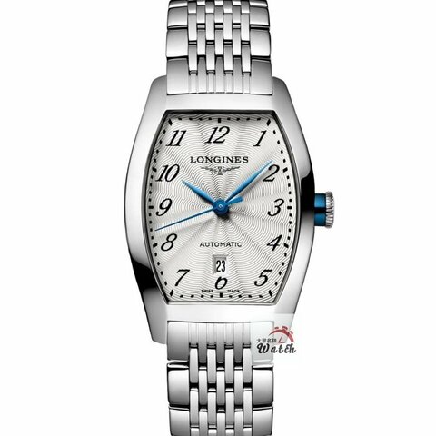 【大眾名錶】 LONGINES 浪琴 L2.142.4.73.6 典藏系列 銀白色飾紋面 日期窗 錶徑30.6x26mm B1186