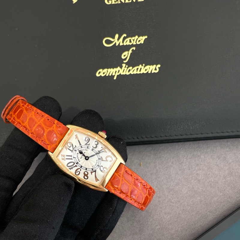 FM 法​兰​克穆​勒​ 8K玫瑰‌金女​表-0