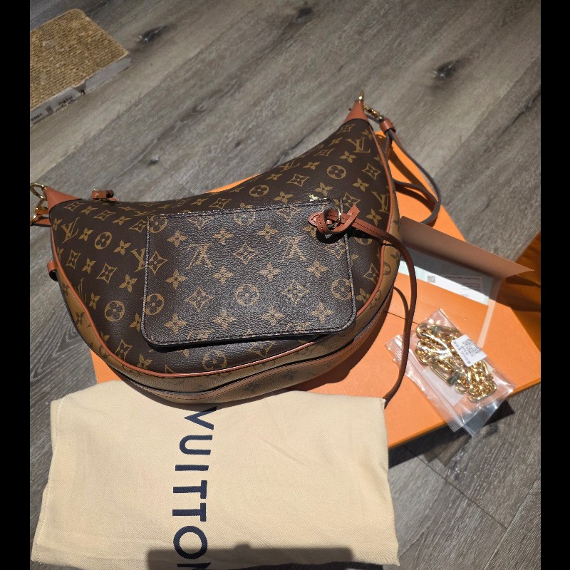 🥰🥰🥰LV大月亮 Loop Hobo包包 M46311🥰🥰🥰超級新 特賣-8