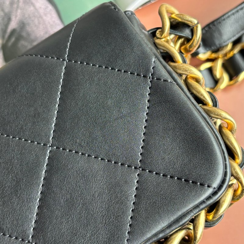 ::CHANEL:: AS2831 Matelasse 迷你掀蓋金鍊手袋斜背鏈包-14