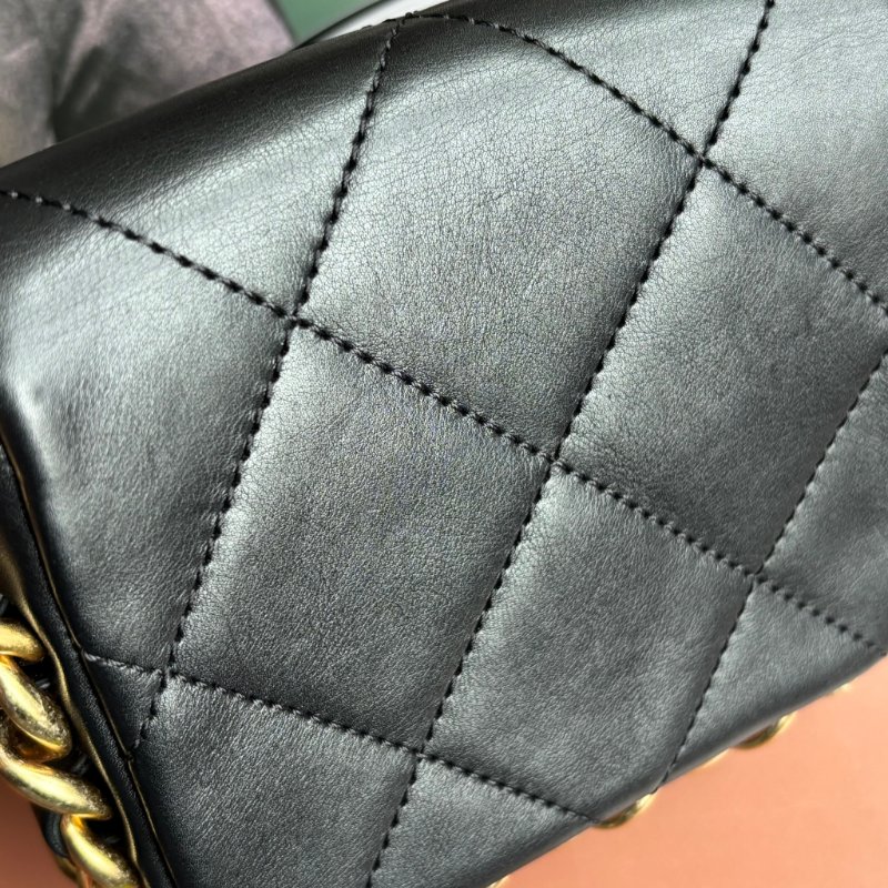 ::CHANEL:: AS2831 Matelasse 迷你掀蓋金鍊手袋斜背鏈包-15