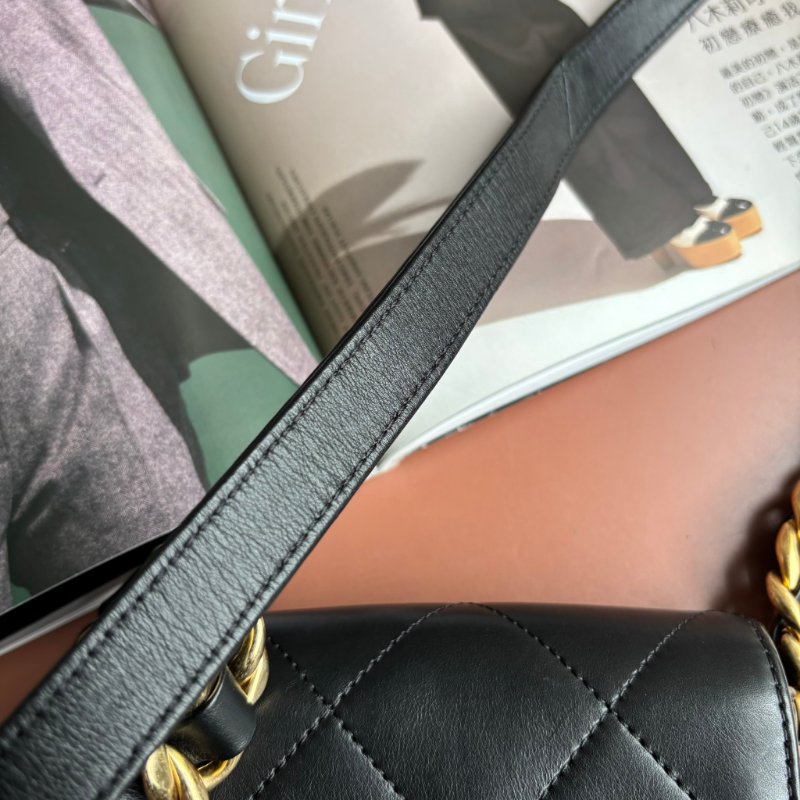 ::CHANEL:: AS2831 Matelasse 迷你掀蓋金鍊手袋斜背鏈包-18