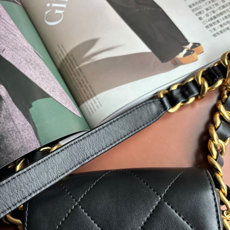 ::CHANEL:: AS2831 Matelasse 迷你掀蓋金鍊手袋斜背鏈包-22