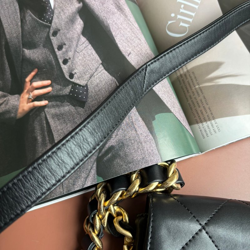 ::CHANEL:: AS2831 Matelasse 迷你掀蓋金鍊手袋斜背鏈包-24