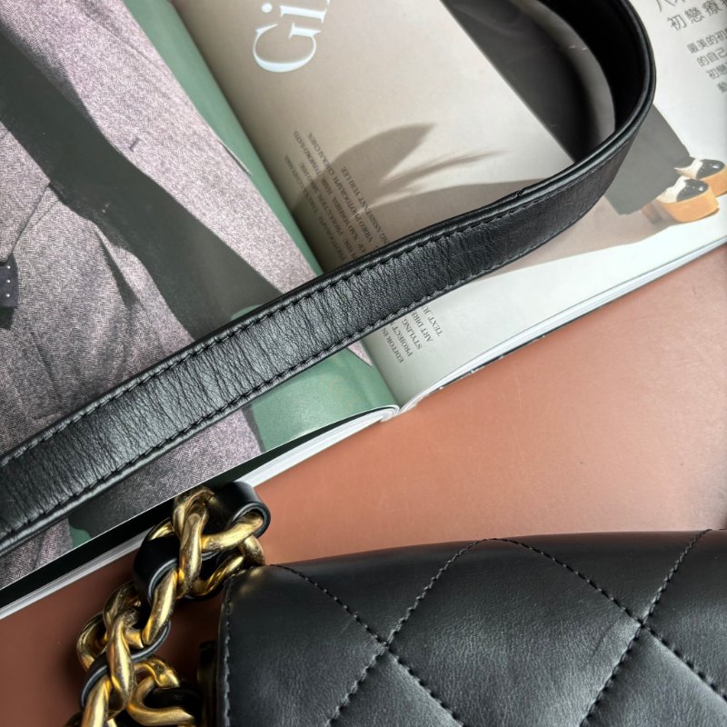 ::CHANEL:: AS2831 Matelasse 迷你掀蓋金鍊手袋斜背鏈包-25