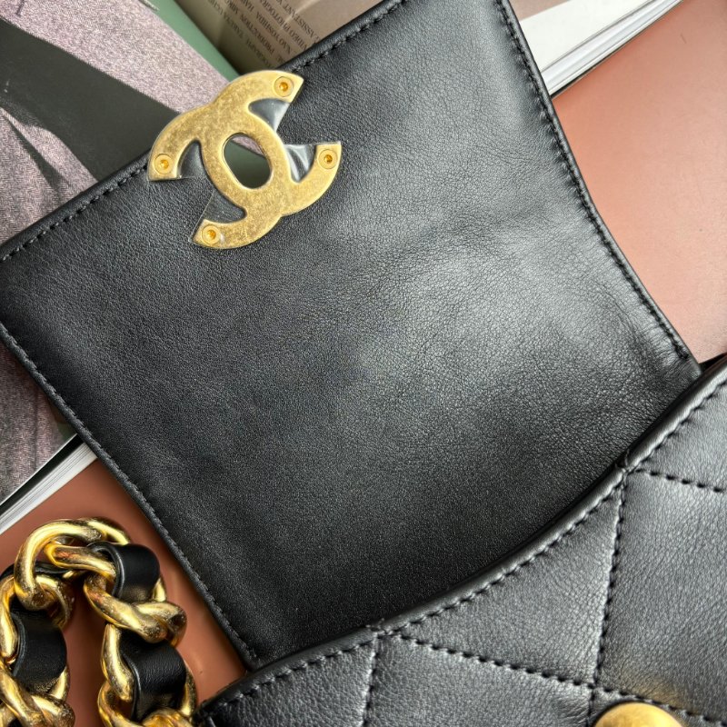 ::CHANEL:: AS2831 Matelasse 迷你掀蓋金鍊手袋斜背鏈包-28