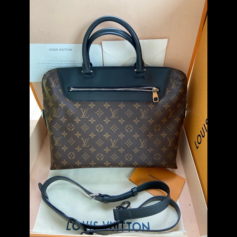 LV 老花電腦公事包 M54019-0