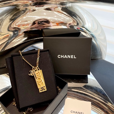 CHANEL 香奈儿 水钻项链