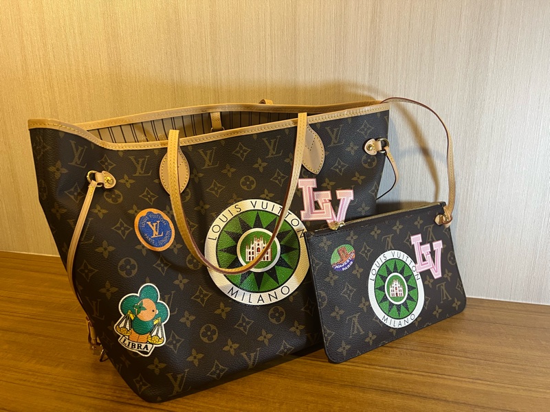 路易威登L V Neverfull GM 巴黎特殊訂製款-2