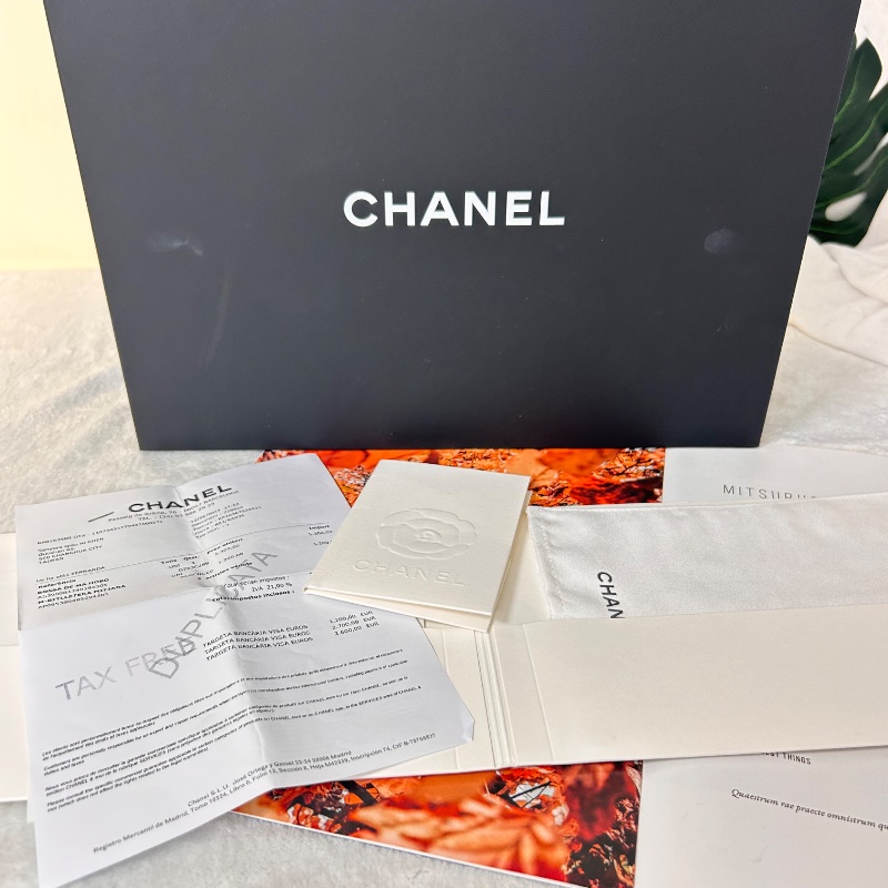 Chanel 22 迷你束口包仿珍珠 晶片水桶包-2