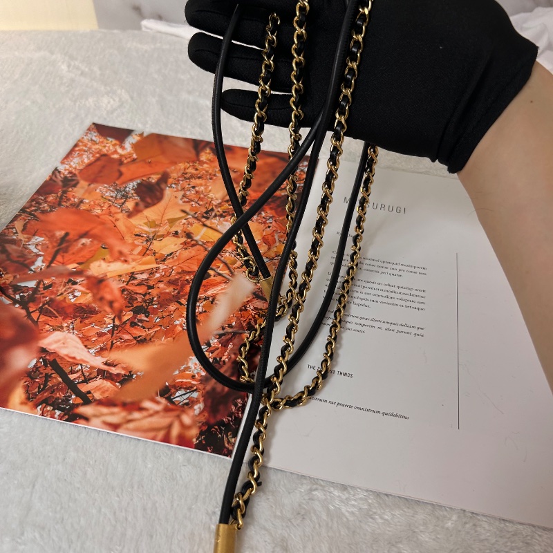 Chanel 22 迷你束口包仿珍珠 晶片水桶包-22