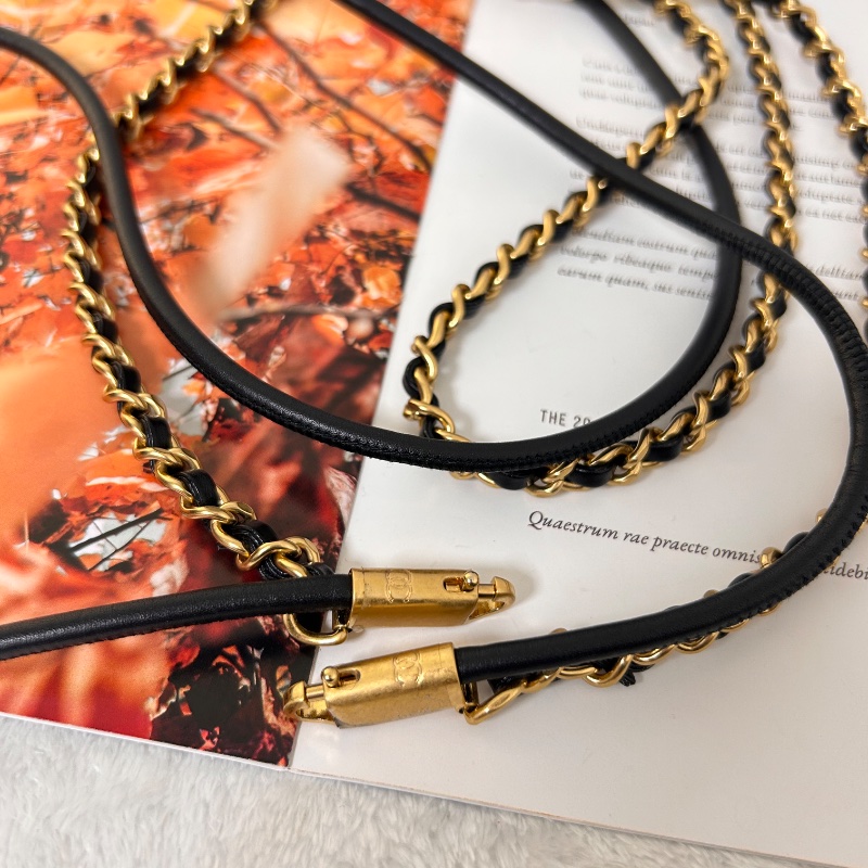 Chanel 22 迷你束口包仿珍珠 晶片水桶包-23