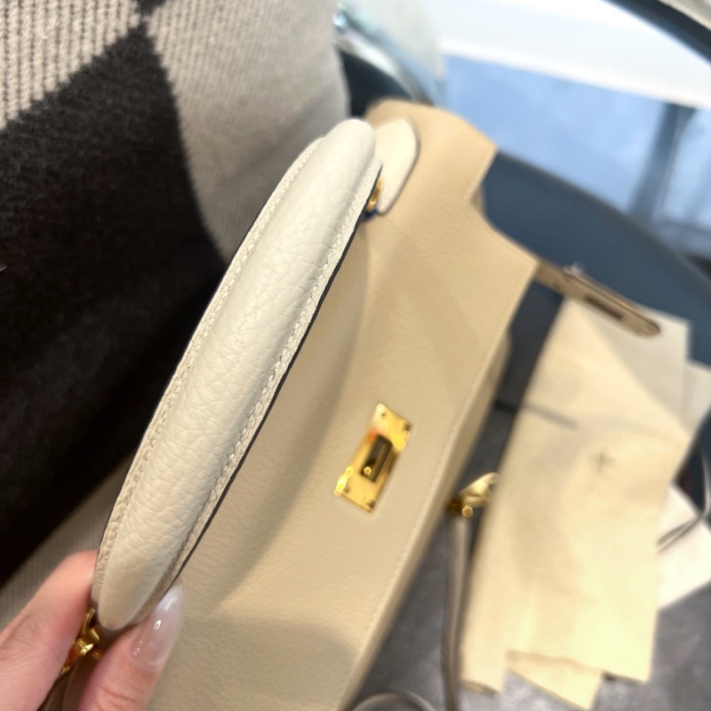 kelly28 奶昔白拼S2风衣灰-4