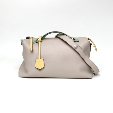 FENDI BYTHEWAY大號拼色牛皮銀扣