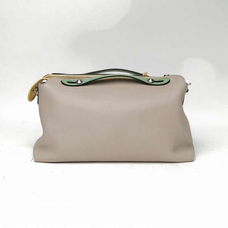 FENDI BYTHEWAY大號拼色牛皮銀扣-2