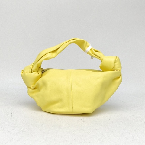 BOTTEGA VENETA JodieMini28手提黃色羊皮