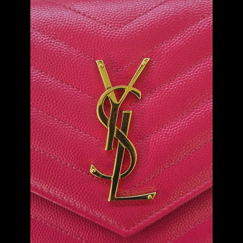 (閒置品)YSL WOC桃粉色22.5cm-2