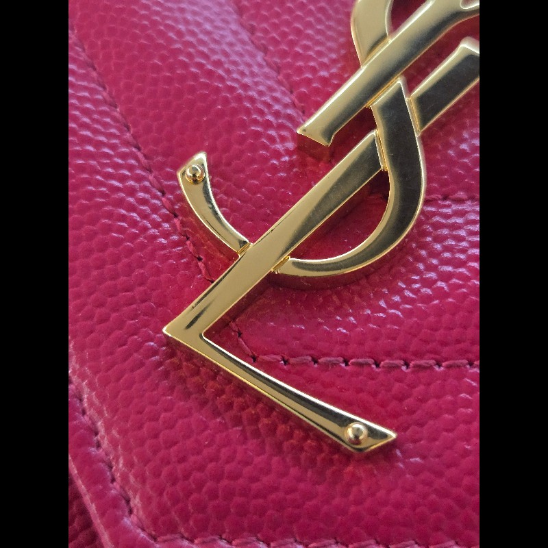 (閒置品)YSL WOC桃粉色22.5cm-19