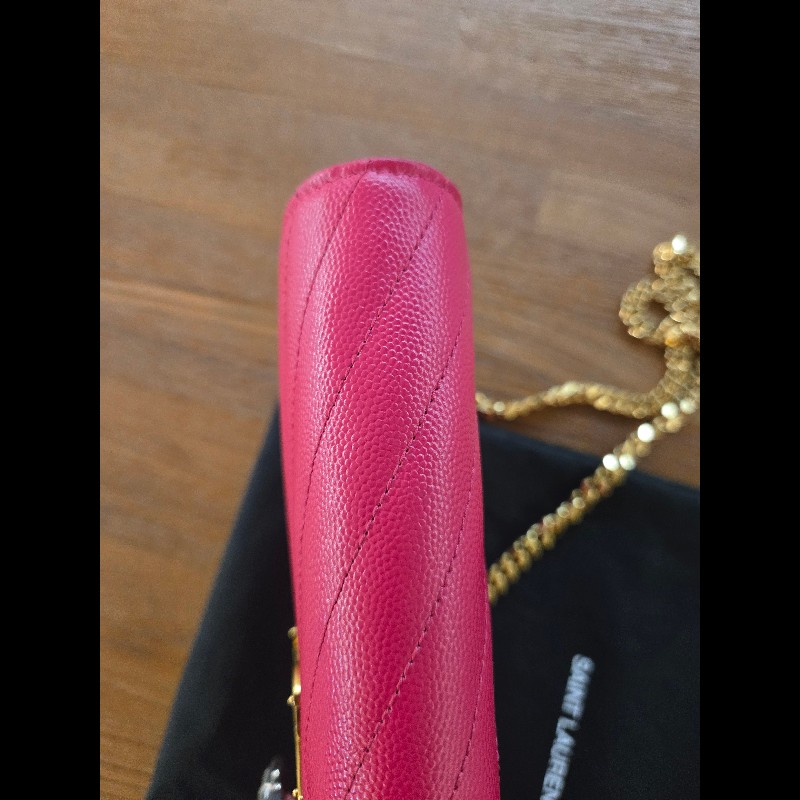 (閒置品)YSL WOC桃粉色22.5cm-20