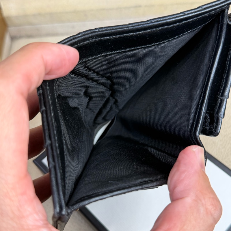 上架中🔑GUCCI 黑GG marmont 短夾-14