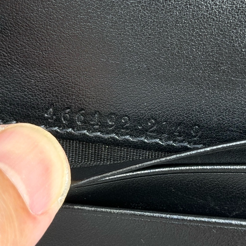 上架中🔑GUCCI 黑GG marmont 短夾-17