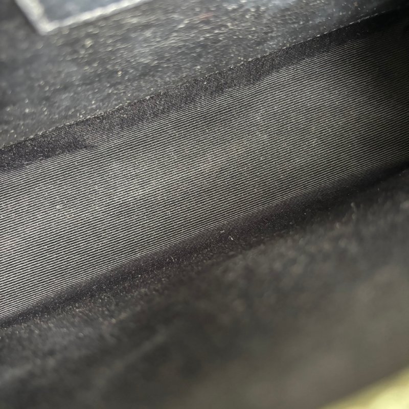 中號 :: Saint Laurent:: YSL Envelope 鼠尾草綠 粒面絎縫皮革金釦信封金鏈包 斜背包 肩背包-24