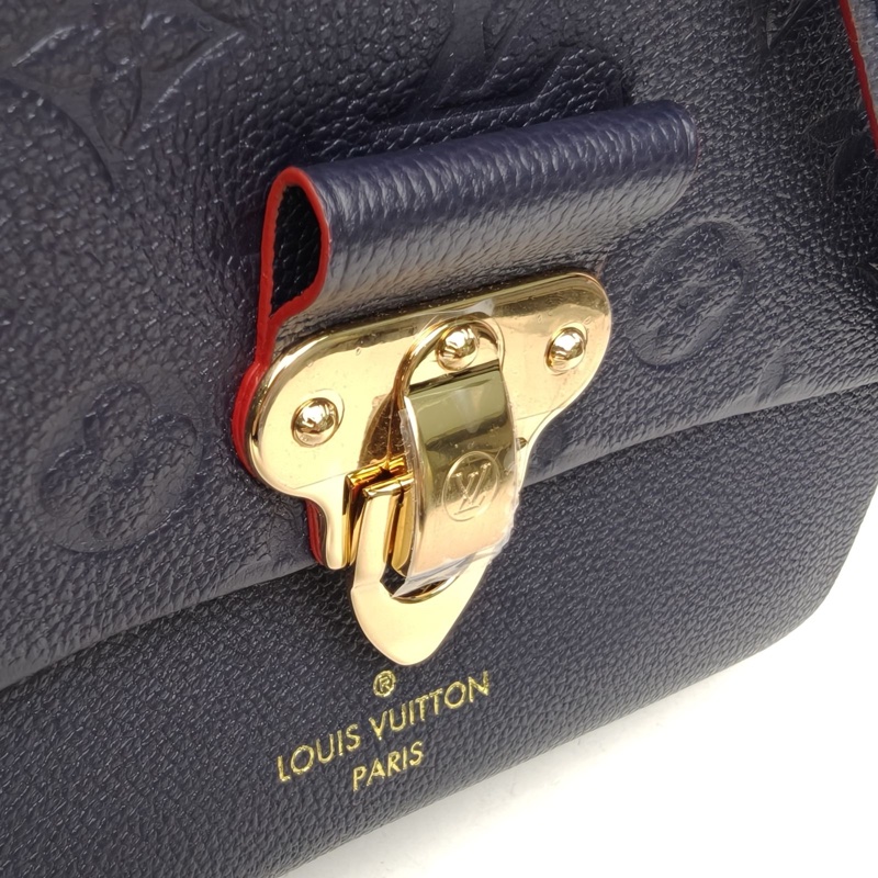 LOUIS VUITTON VAVIN小號25墨藍色牛皮2020-5