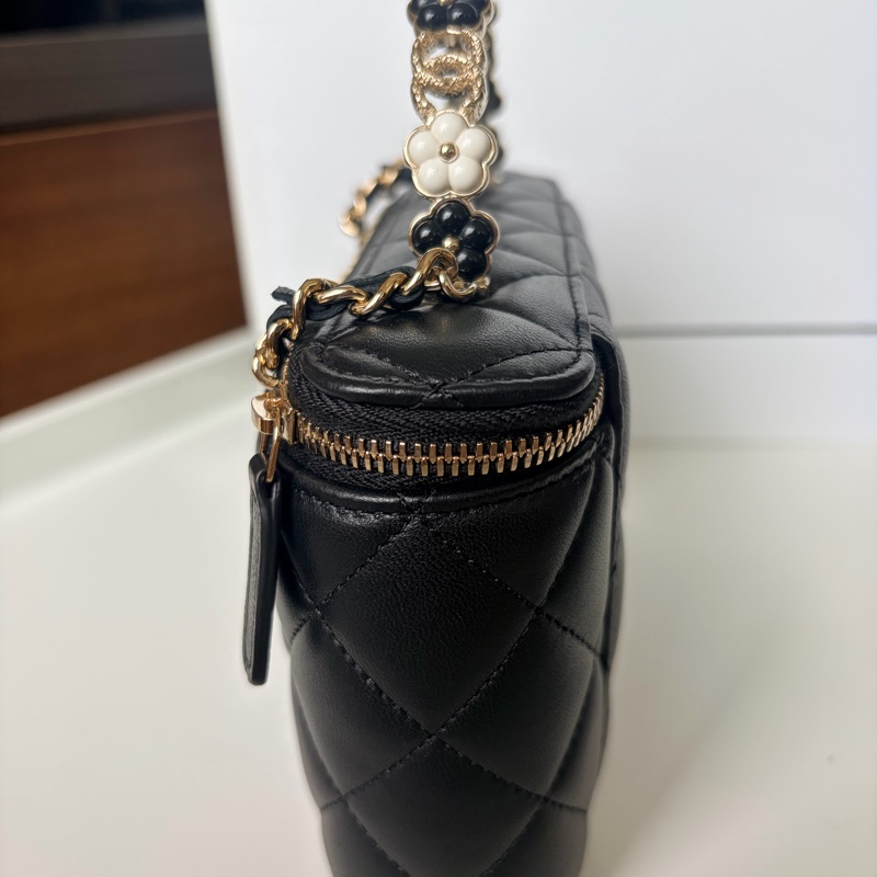 Chanel 香奈兒 琺瑯花提把長盒子-2