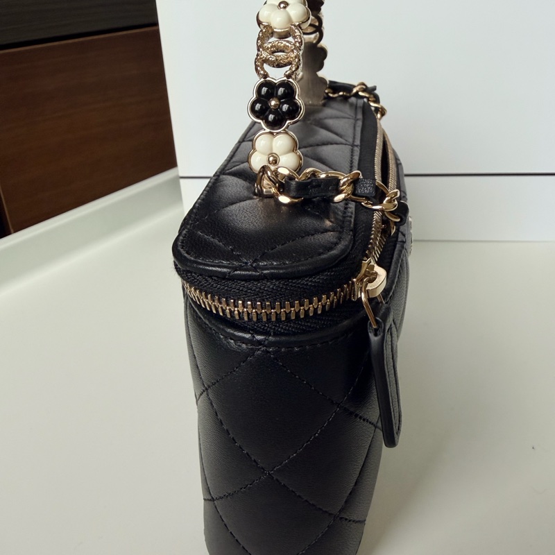 Chanel 香奈兒 琺瑯花提把長盒子-3