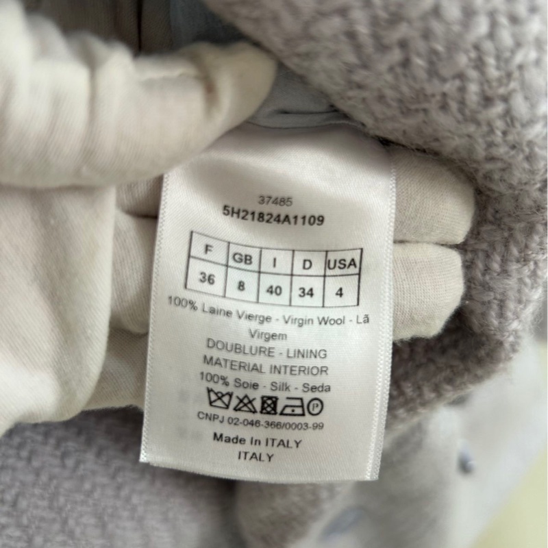 Dior迪奧 經典大衣 36碼|165/84A 高級質感 垂墜有型 版型挺括 氣場全開-3