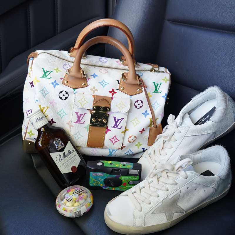 Louis Vuitton x Takashi Murakami 2003 Monogram Speedy 30 手提包-0