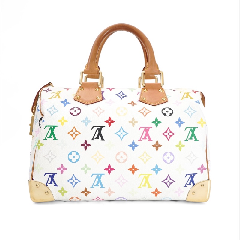 Louis Vuitton x Takashi Murakami 2003 Monogram Speedy 30 手提包-2