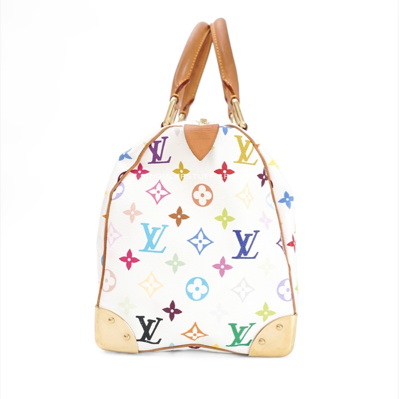 Louis Vuitton x Takashi Murakami 2003 Monogram Speedy 30 手提包-4