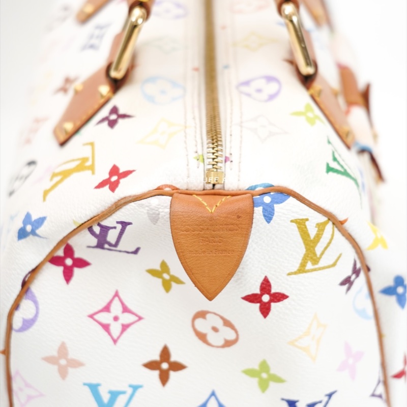 Louis Vuitton x Takashi Murakami 2003 Monogram Speedy 30 手提包-12