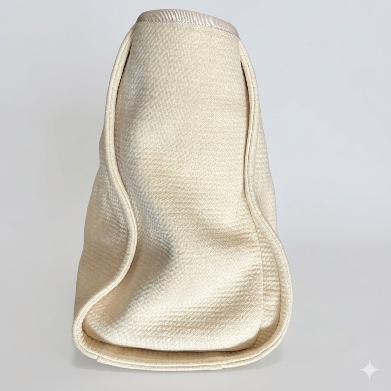 Chanel/香奈兒 沙灘包帆布包 芯片款 尺寸:55×11×34-6