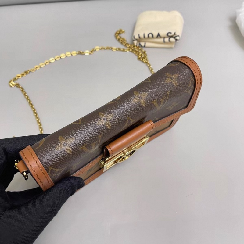 LV路易威登dauphine老花woc達芙妮 芯片-5