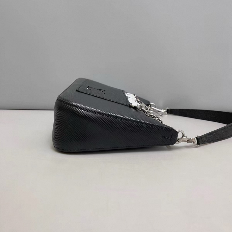 LV路易威登Marelle黑色水波紋子母包 芯片-2