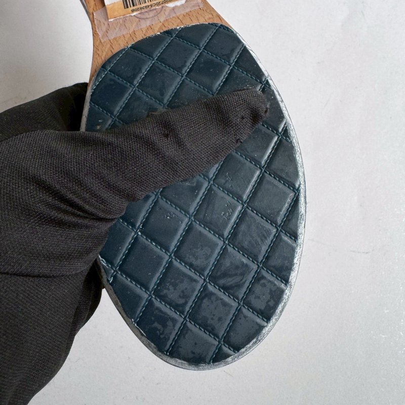 🤍清純款💙Chanel 藍白色山茶花低跟涼鞋38-18